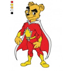 SuperTed 05 Embroidery Design